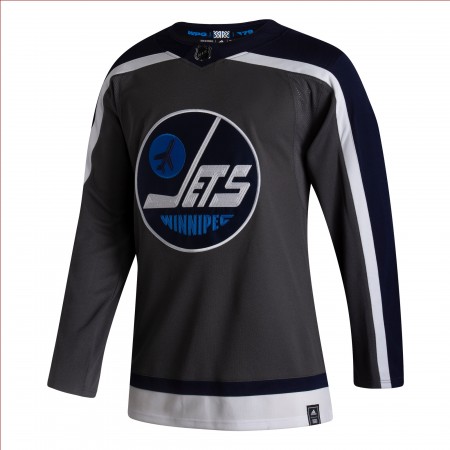 Winnipeg Jets Blank 2020-21 Reverse Retro Authentic Shirt - Mannen